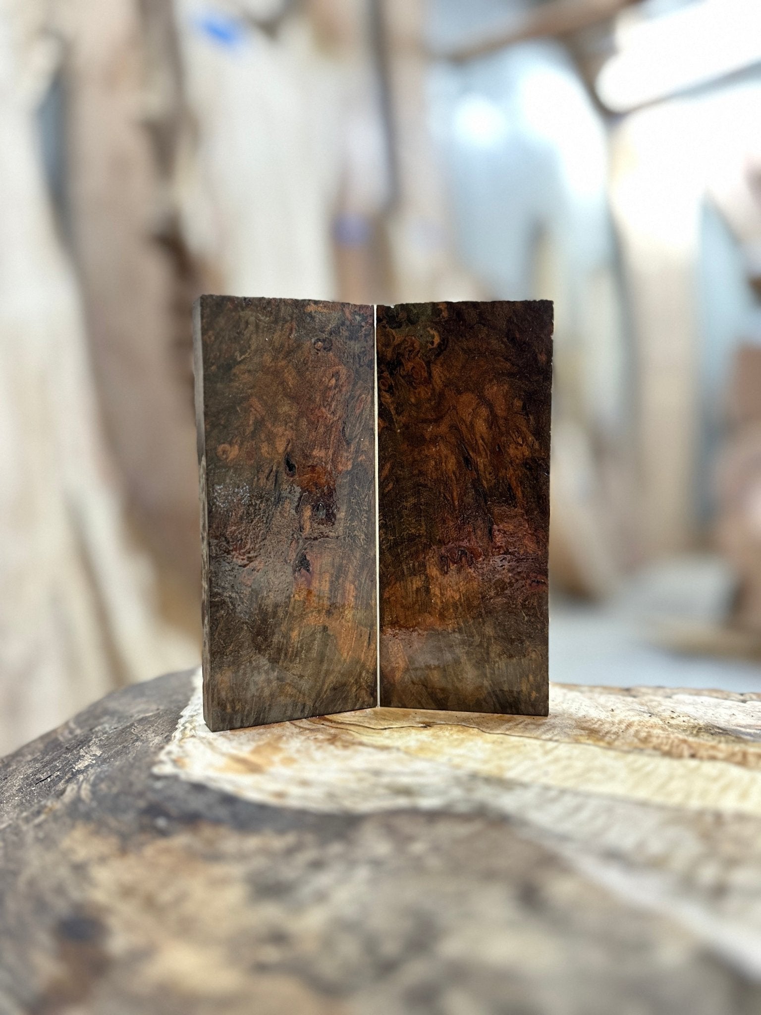 Big Leaf Maple Knife Scale | Big Leaf Maple | Hamilton Lee Supply