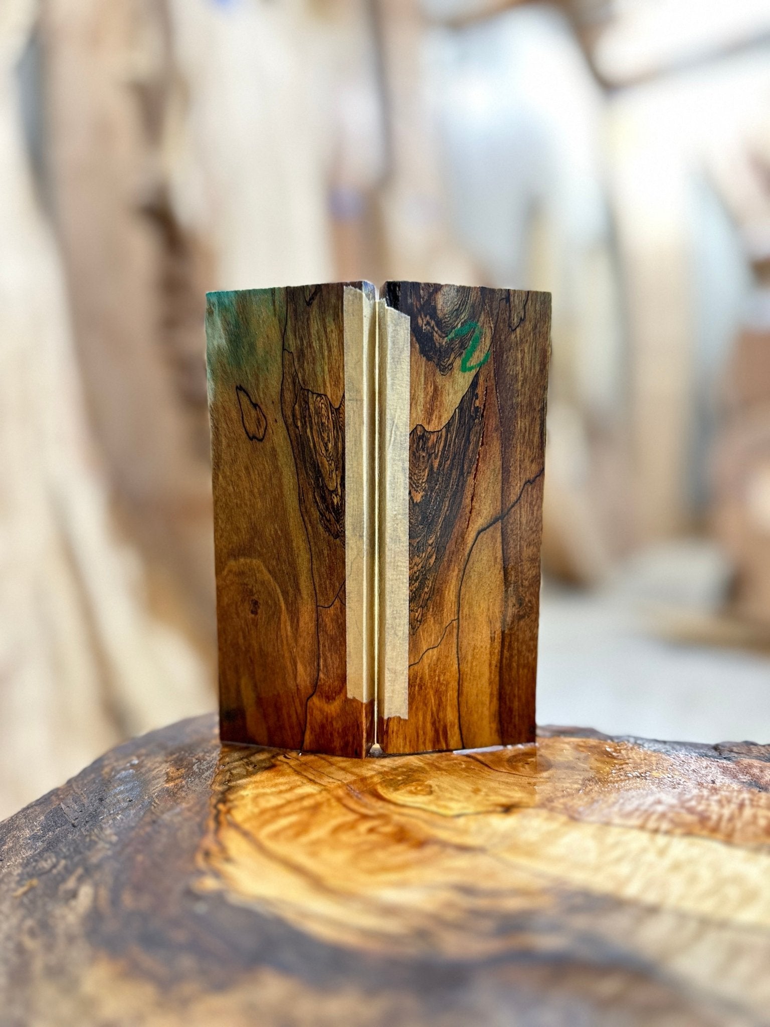 Big Leaf Maple Knife Scale | Big Leaf Maple | Hamilton Lee Supply