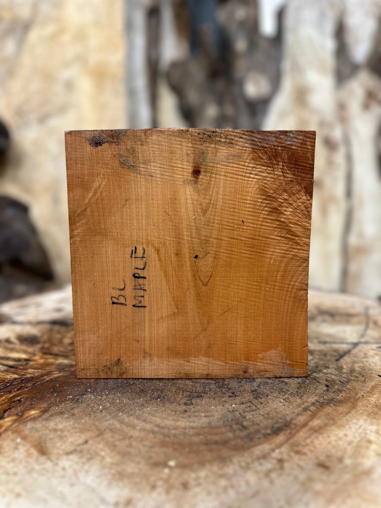 Big Leaf Maple Blank | Big Leaf Maple | Hamilton Lee Supply