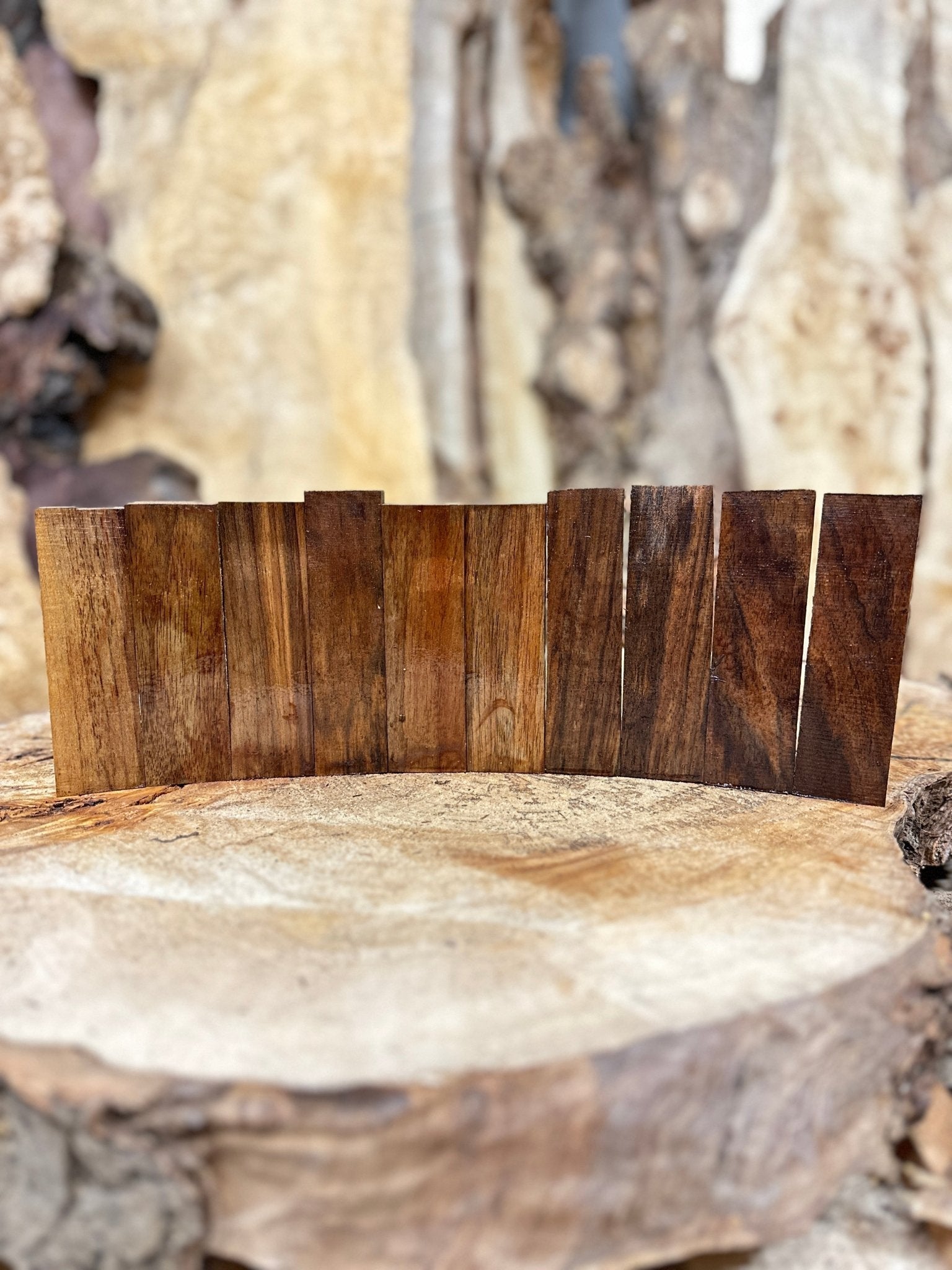 Black Walnut Call Blanks 10 Pack Bundle | Black Walnut | Hamilton Lee Supply