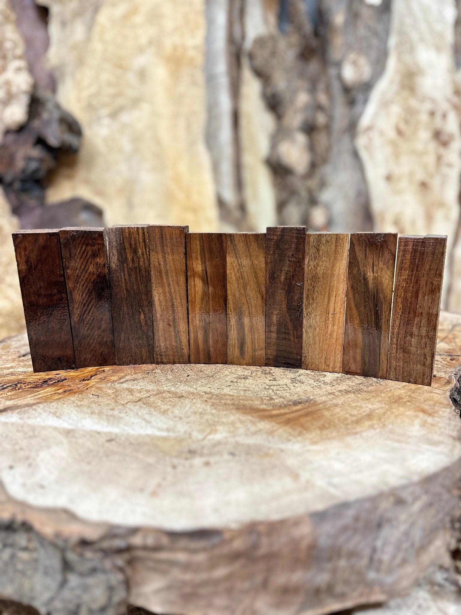 Black Walnut Call Blanks 10 Pack Bundle | Black Walnut | Hamilton Lee Supply