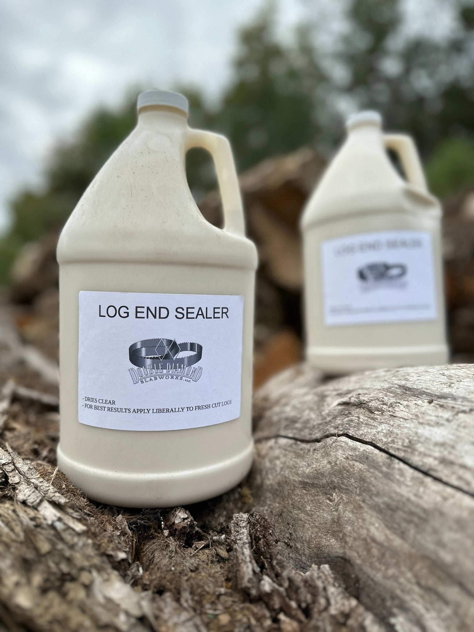 Double Diamond Slabworks Log End Sealer | Log End Grain Sealer | Hamilton Lee Supply