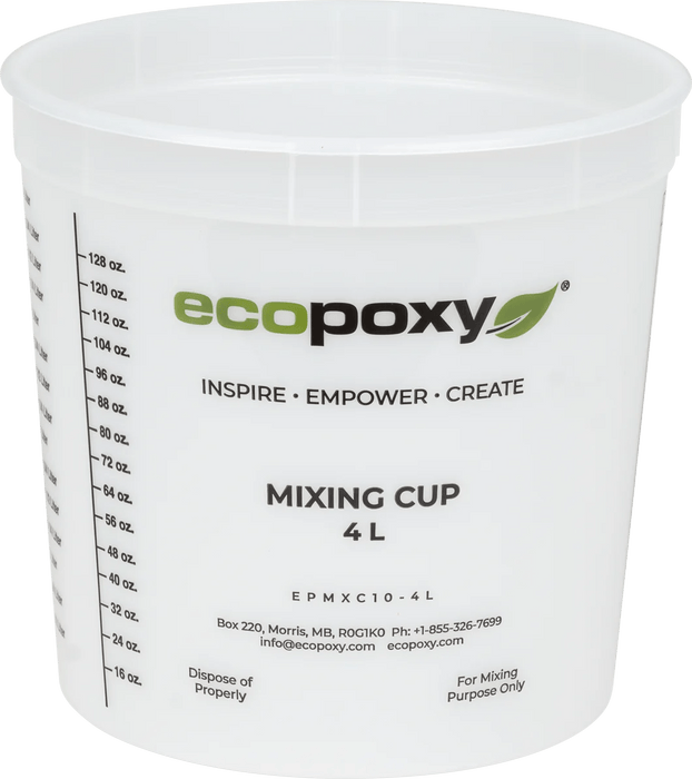 EcoPoxy | EcoPoxy Graduated Epoxy Mixing Cups | Epoxy Mixing Cup | Hamilton Lee Supply