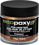 EcoPoxy Polyester Color Glitters 15G | Glitter Pigments | Hamilton Lee Supply