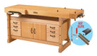 Elite 2000 Workbench + Cabinet SM04 + Acc. Kit | Workbench | Hamilton Lee Supply