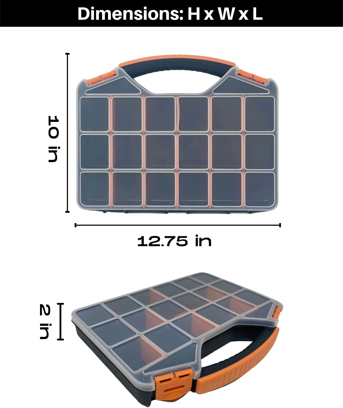Hardware Box Storage | 18 Compartments | Woodworking | Hamilton Lee Supply