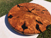RedFalcon - RedFalcon Juniper Burl Round w/Jet Black Epoxy - Hamilton Lee Supply