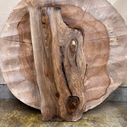 Double Diamond | LiveEdge English Walnut | English Walnut | Hamilton Lee Supply