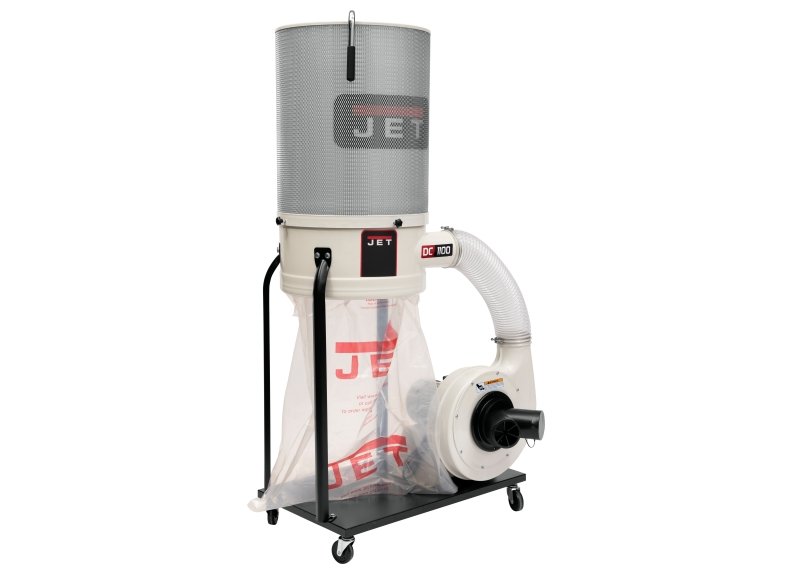 JET DC-1100VX-CK Dust Collector, 1.5HP 1PH 115/230V, 2-Micron Canister Kit | Dust Collector | Hamilton Lee Supply