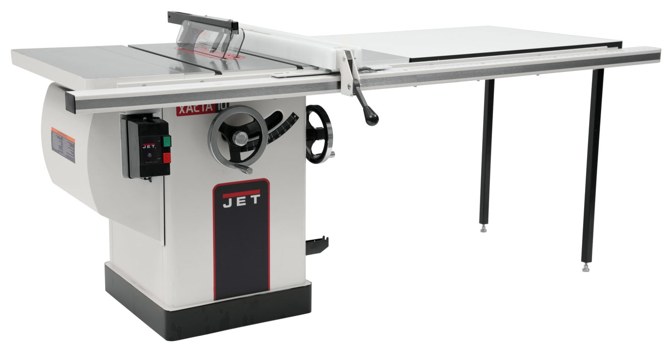 JET | JET XACTA Saw Deluxe 3HP 1Ph 230V, 50" Fence System | Cabinet Saw | Hamilton Lee Supply