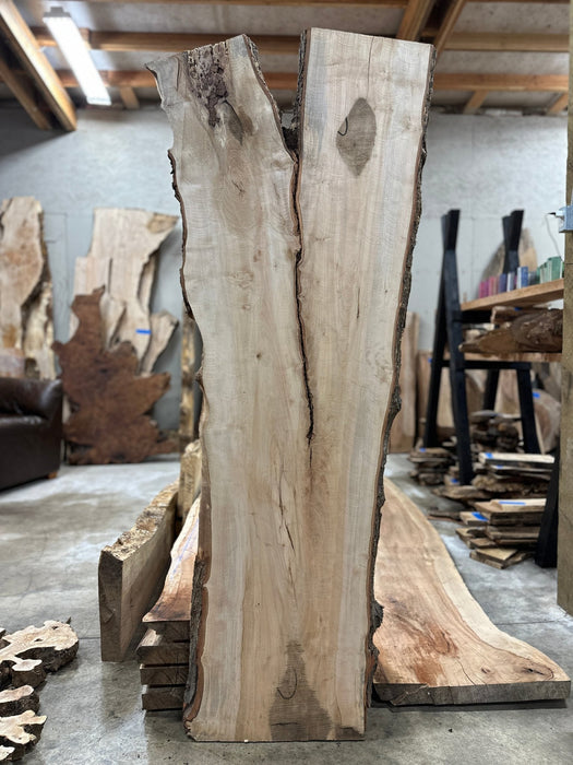 Double Diamond | LiveEdge Silver Maple | Silver Maple | Hamilton Lee Supply