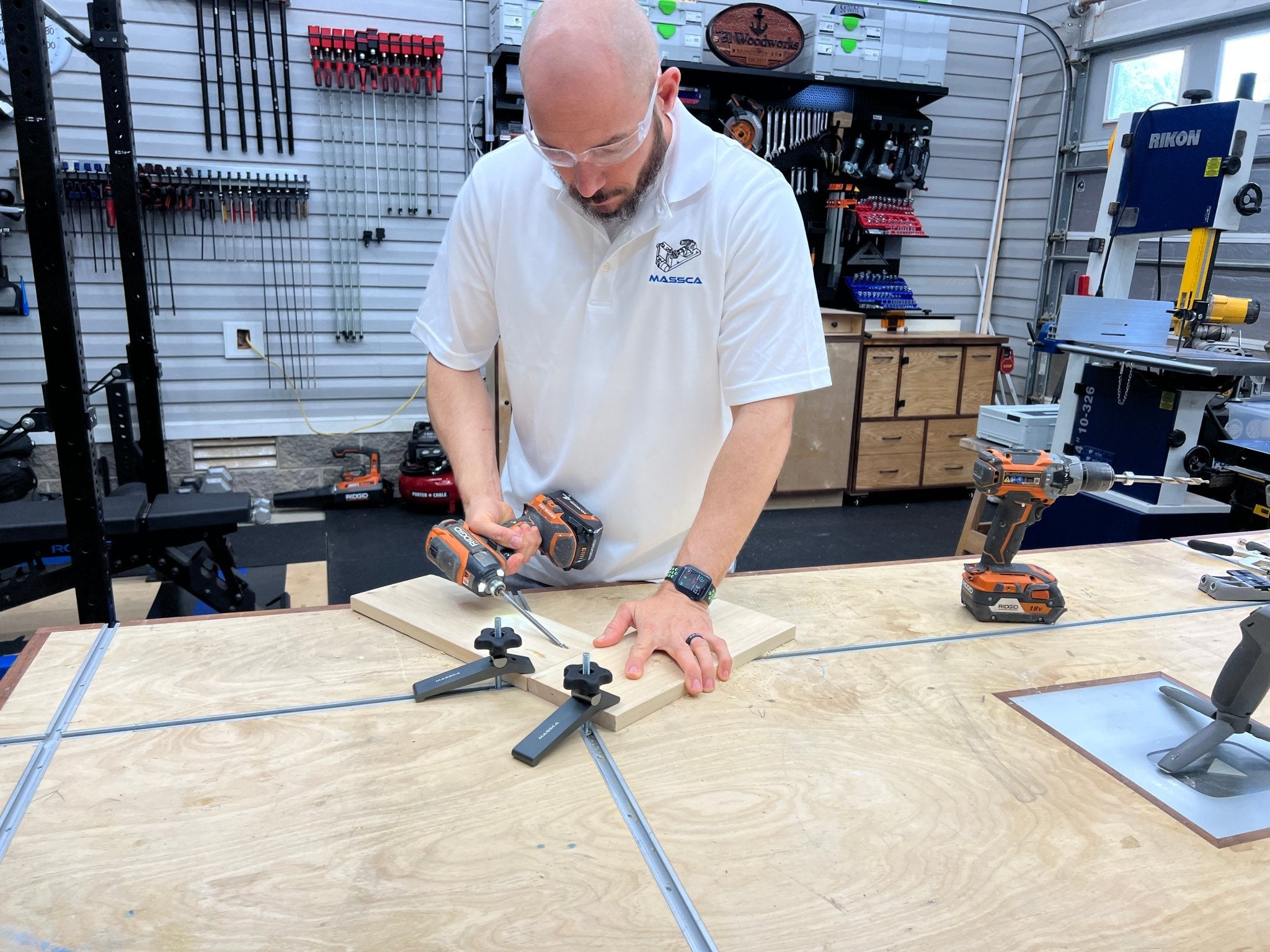 Massca Hold-Down Clamps | Woodworking | Hamilton Lee Supply