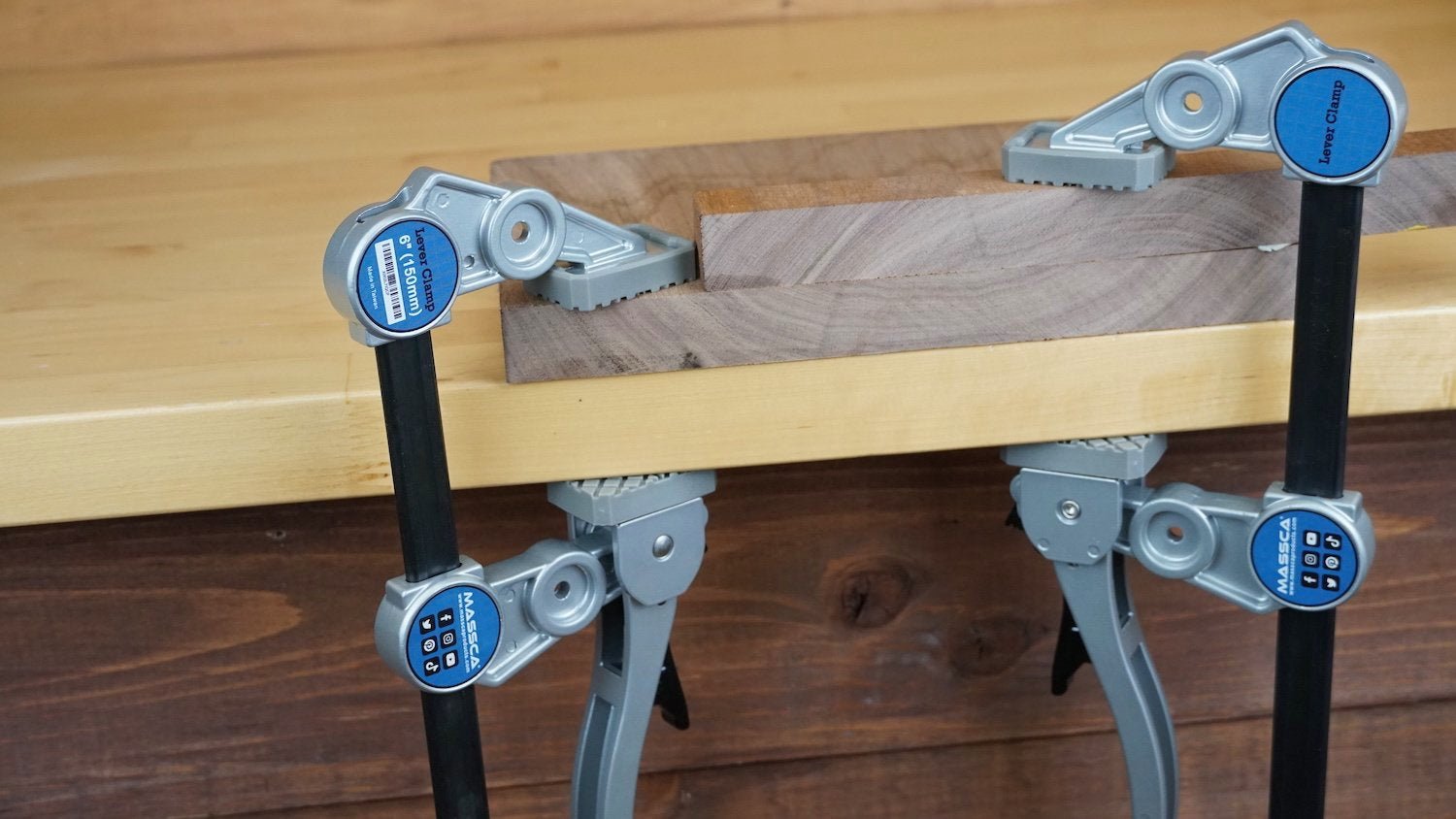 Massca Lever Clamp | 6 Inches | Woodworking | Hamilton Lee Supply