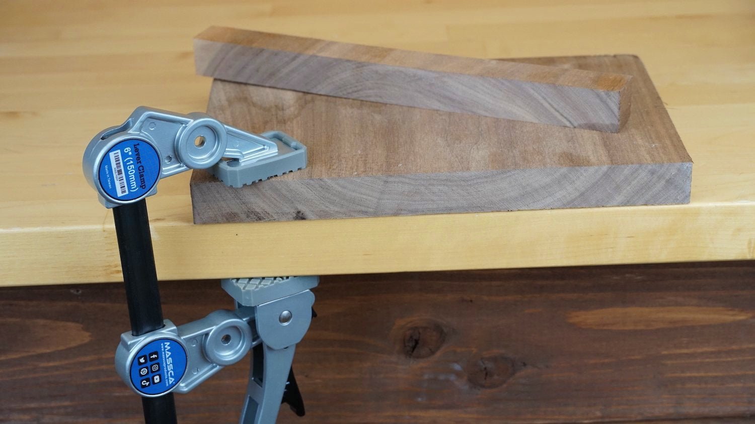 Massca Lever Clamp | 6 Inches | Woodworking | Hamilton Lee Supply