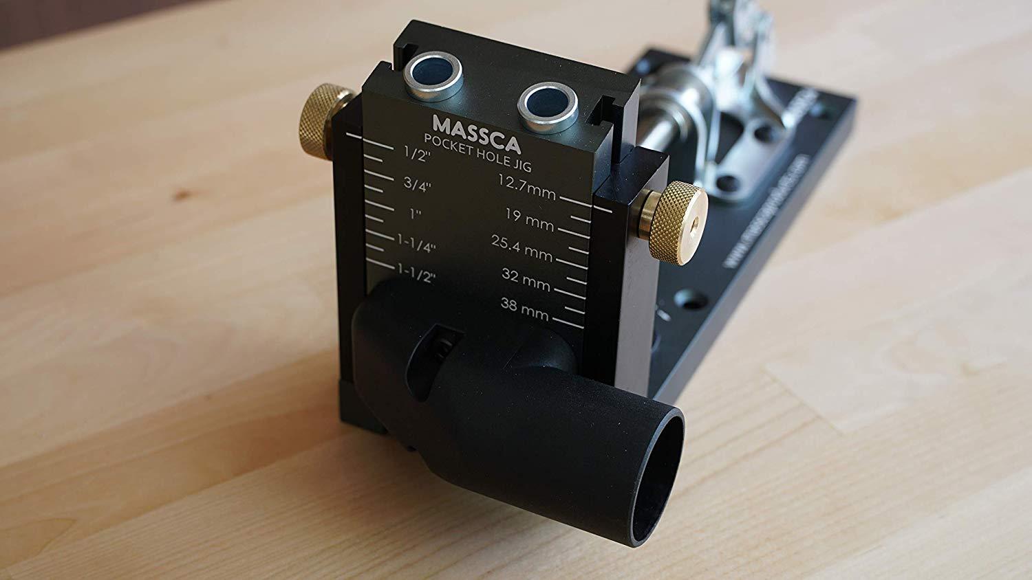 Massca M1 Aluminum Pocket Hole Jig System | Woodworking | Hamilton Lee Supply