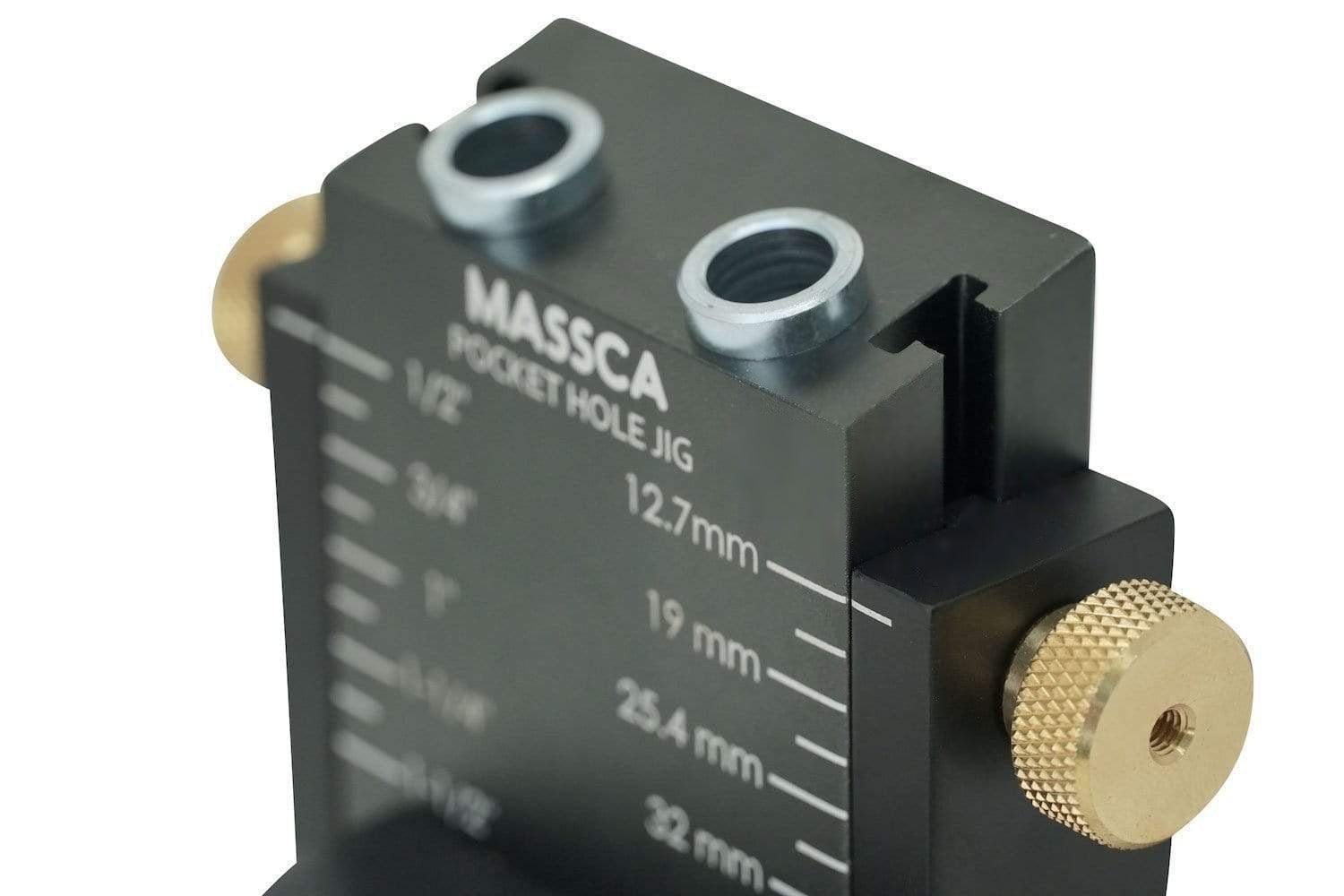 Massca M2 PRO Aluminum Pocket Hole Jig System | Bundle #6 | Woodworking | Hamilton Lee Supply