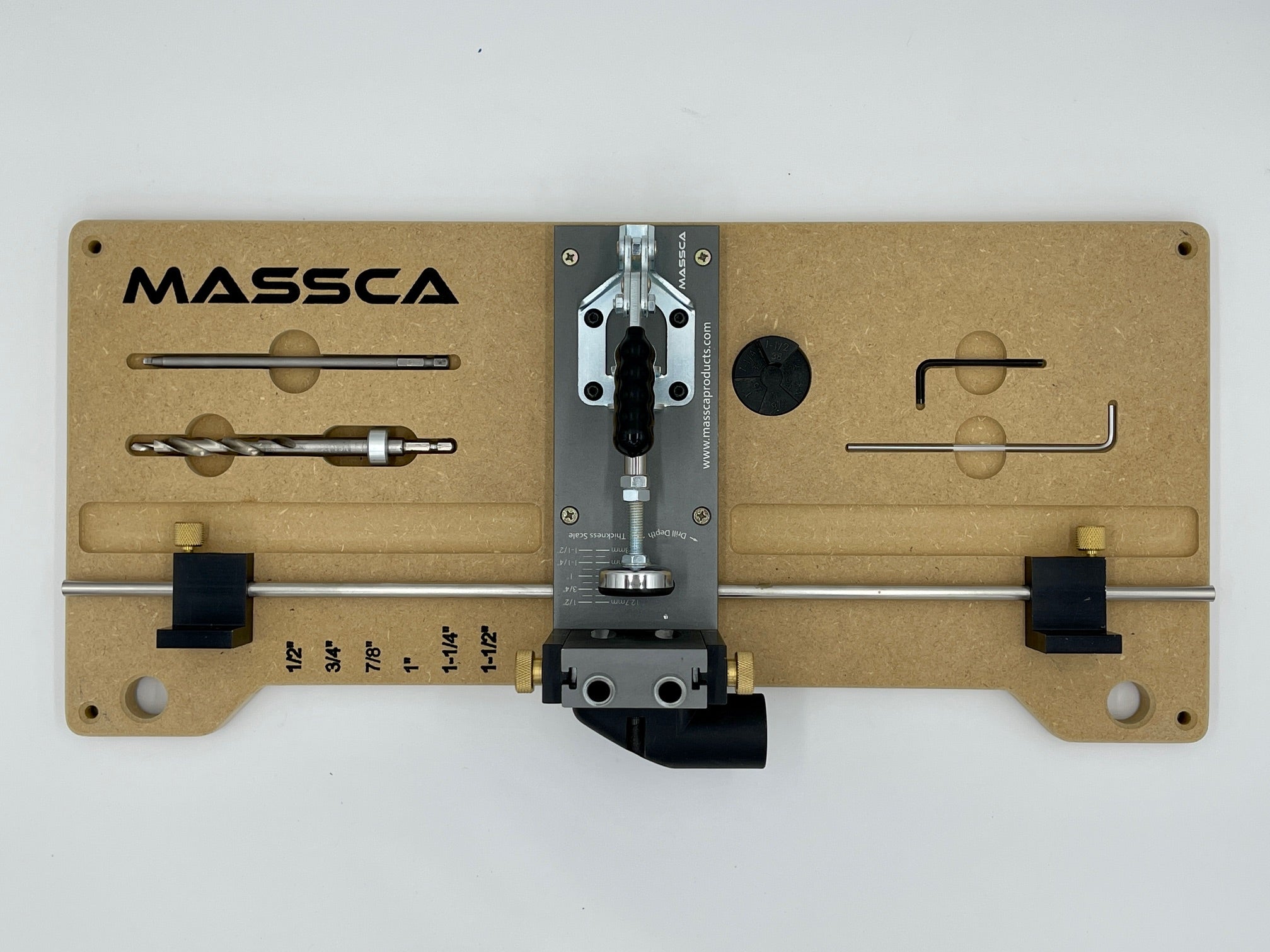 Massca Pocket Hole Jig Mounting System | Woodworking | Hamilton Lee Supply