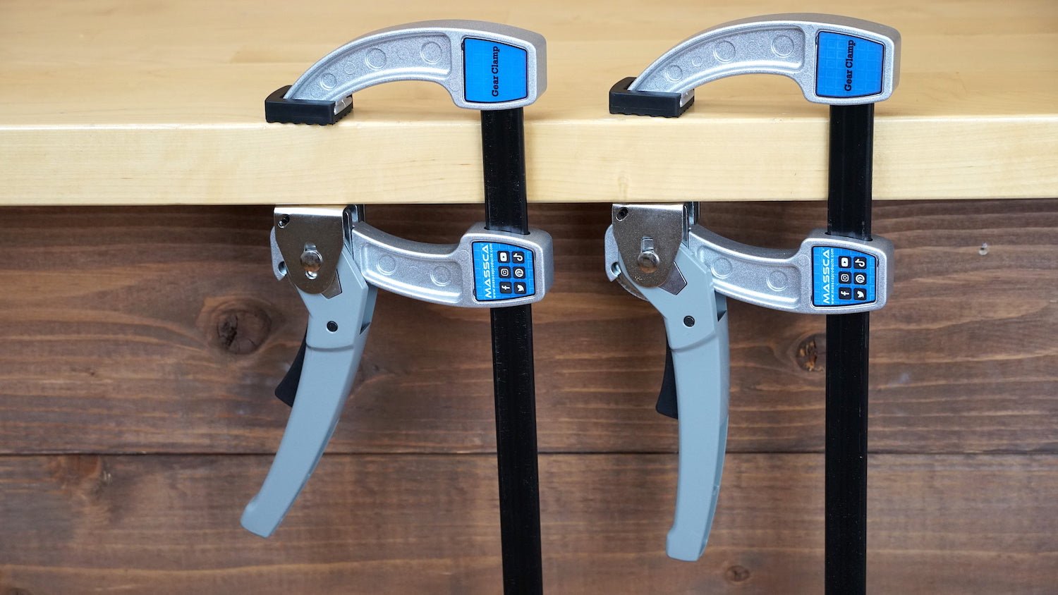 Massca Quick Gear Clamp | 8 Inches | Woodworking | Massca Products