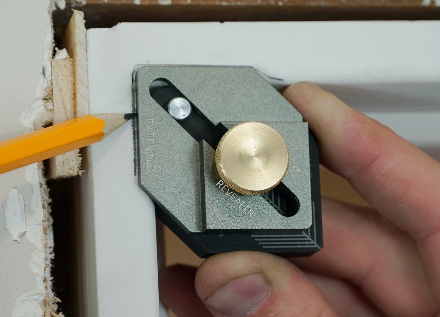 Massca Revealer Trim Carpentry Tool and Finish Ruler Multitool | Woodworking | Massca Products