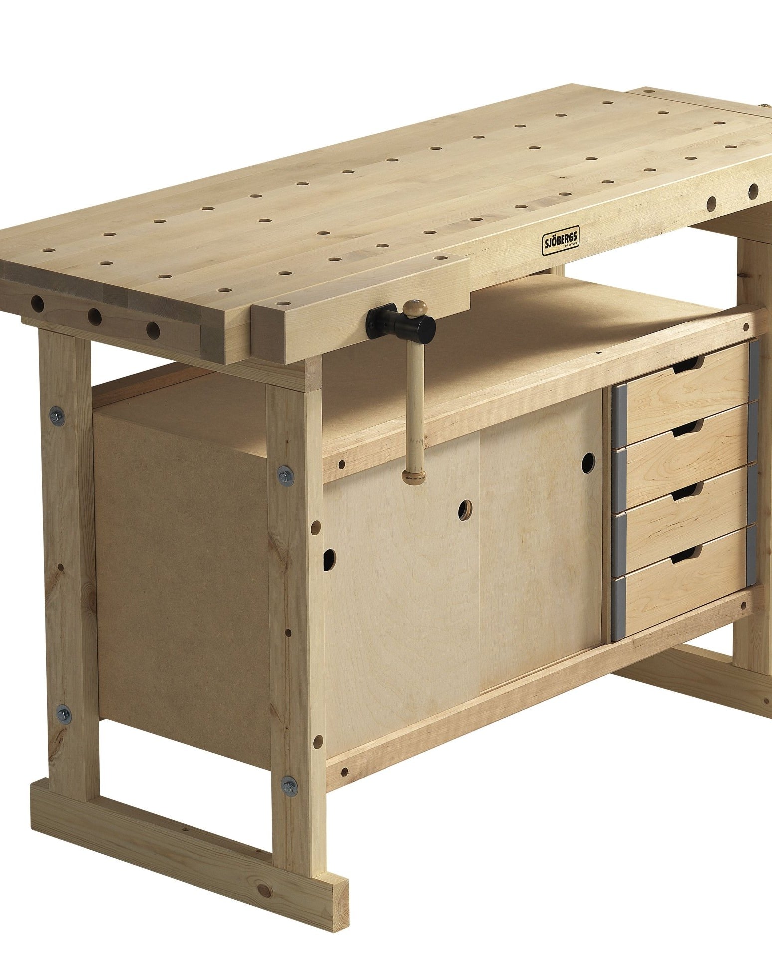 Nordic 1450 Workbench + Storage Module 0042 | Workbench | Hamilton Lee Supply