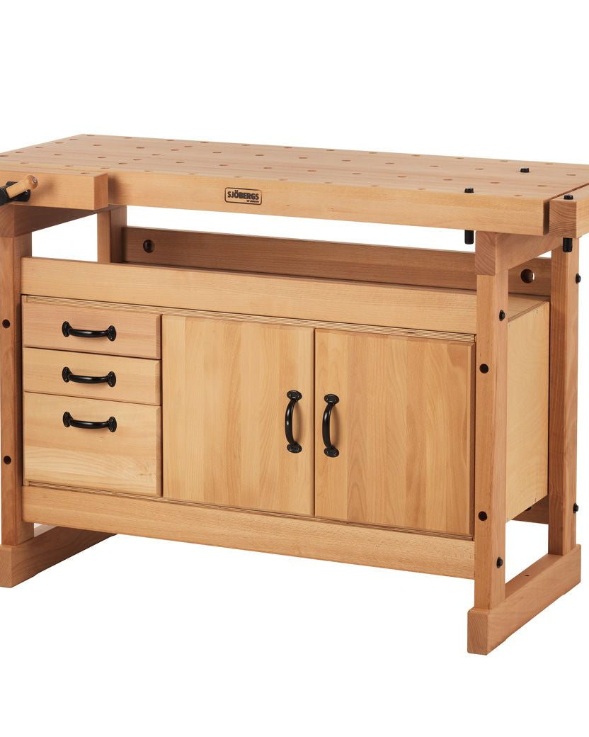 Nordic Pro 1400 Workbench + Cabinet SM03 + Acc. Kit | Workbench | Hamilton Lee Supply