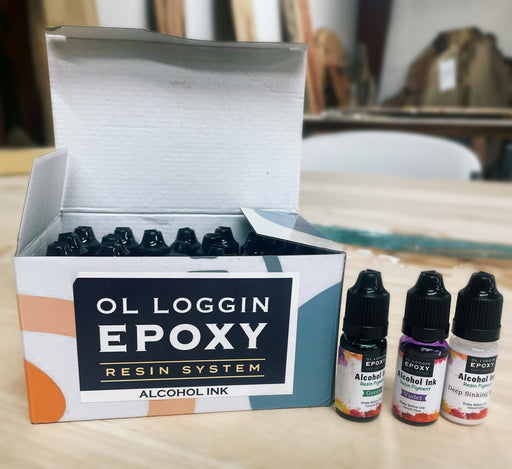 Ol Loggin | Ol Loggin - Alcohol Ink 25-Color Variety Pack | | Hamilton Lee Supply