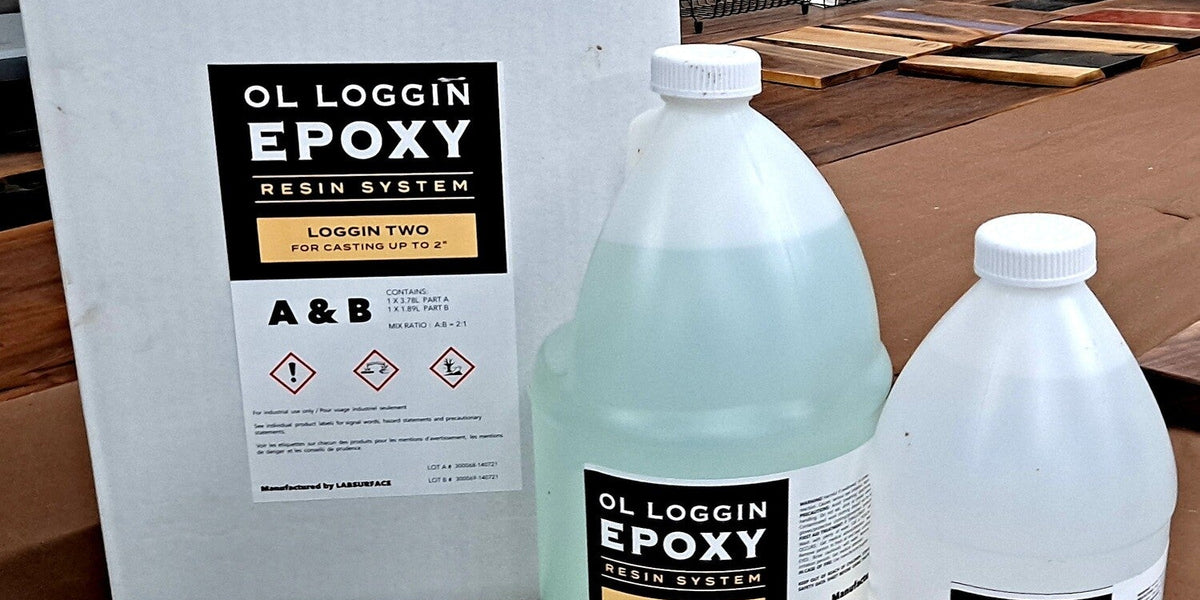 Loggin Two, Ol Loggin Epoxy, Deep Pour Epoxy, Art Resin, Tabletop Epoxy, Pigment