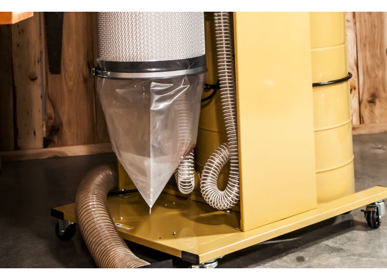 Powermatic | Powermatic Cyclone 5HP w/HEPA filter | Dust Collector | Hamilton Lee Supply