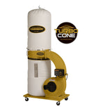 Powermatic PM1300TX-BK Dust Collector, 1.75HP 1PH 115/230V, 30-Micron Bag Filter Kit | Dust Collector | Hamilton Lee Supply