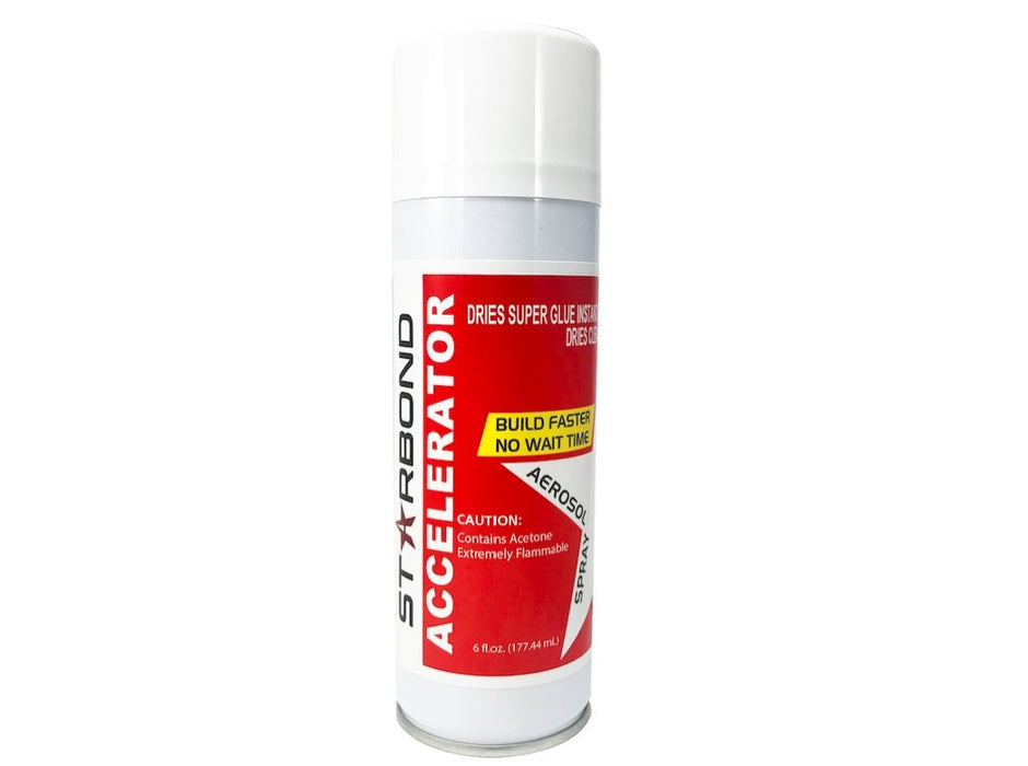 STARBOND Medium Clear CA Glue (4 oz.) with Accelerator (6 fl oz.)
