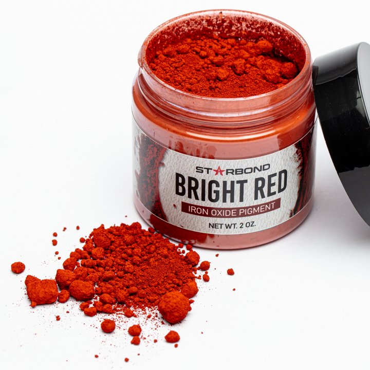 Starbond Matte Colored Pigment (Bright Red), 2 oz. | Adhesive | Starbond