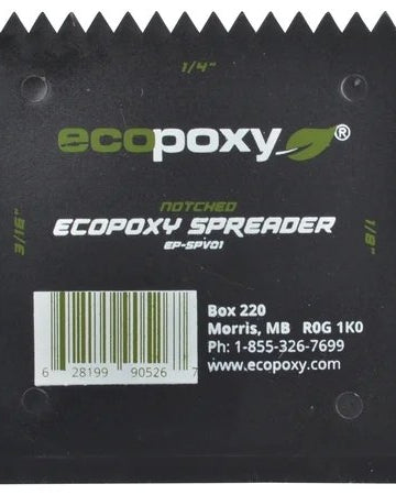 V-Notched EcoPoxy Spreader | Epoxy | Hamilton Lee Supply