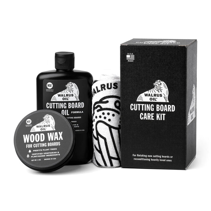 Walrus Oil | Walrus Oil Cutting Board Care Kit | Finish | Hamilton Lee Supply