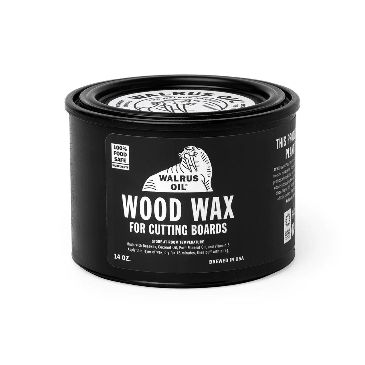 Walrus Oil Cutting Board Wood Wax | Finish | Hamilton Lee Supply