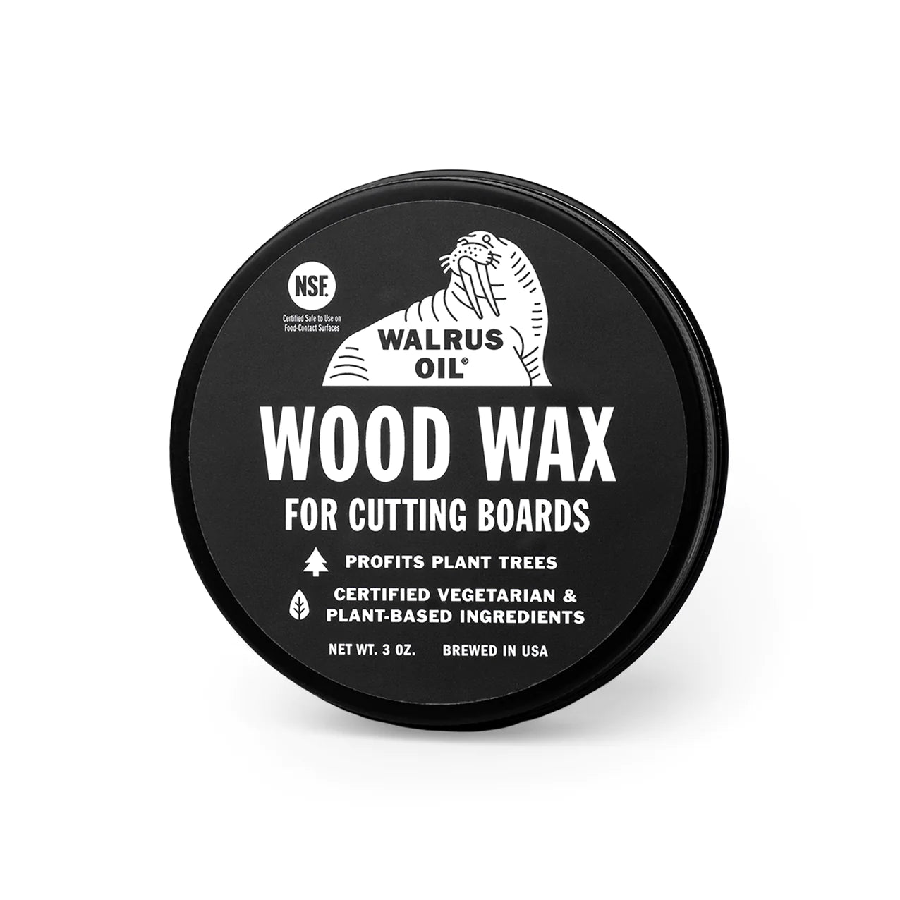 Walrus Oil Cutting Board Wood Wax | Finish | Hamilton Lee Supply