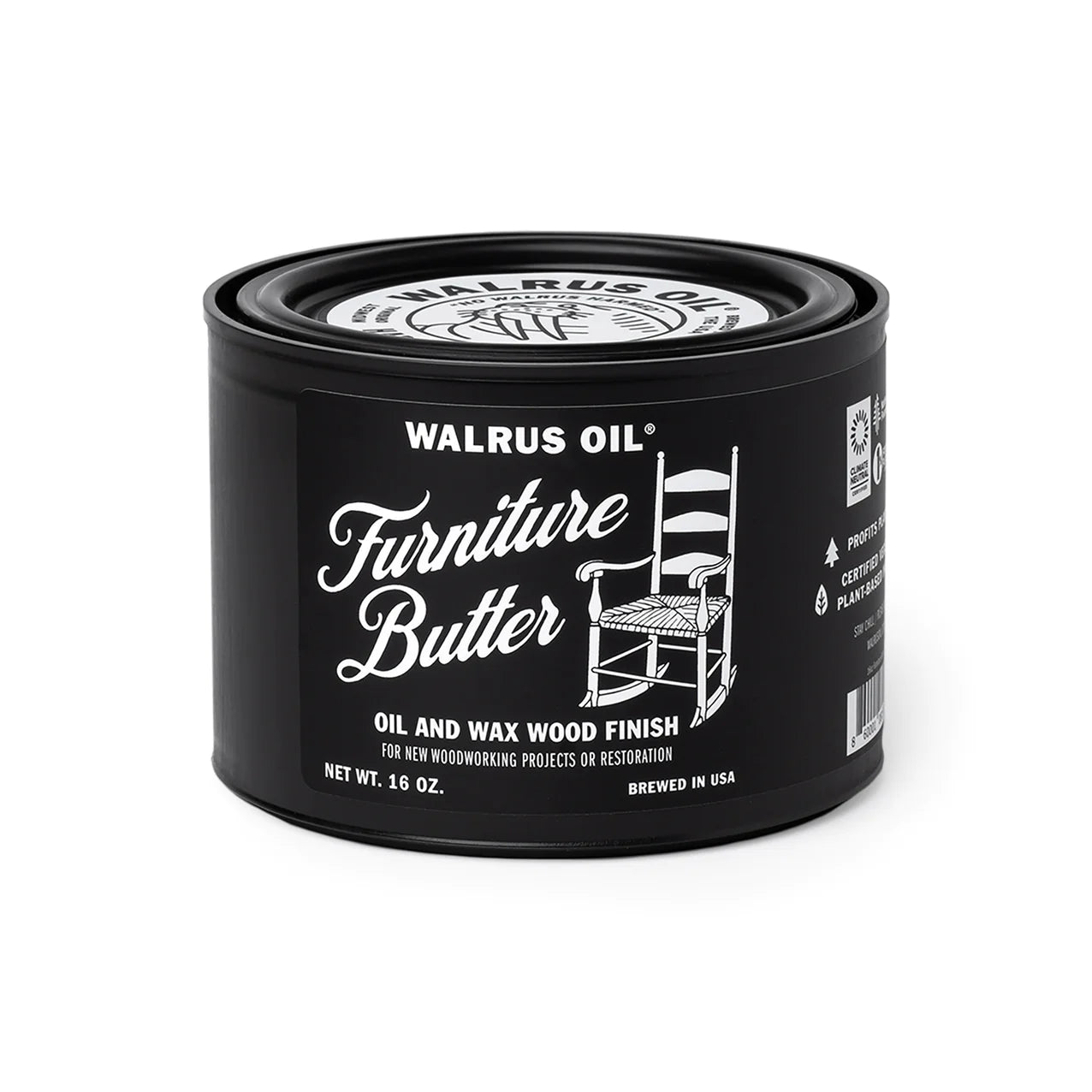 Walrus Oil Furniture Butter 16oz | Finish | Hamilton Lee Supply