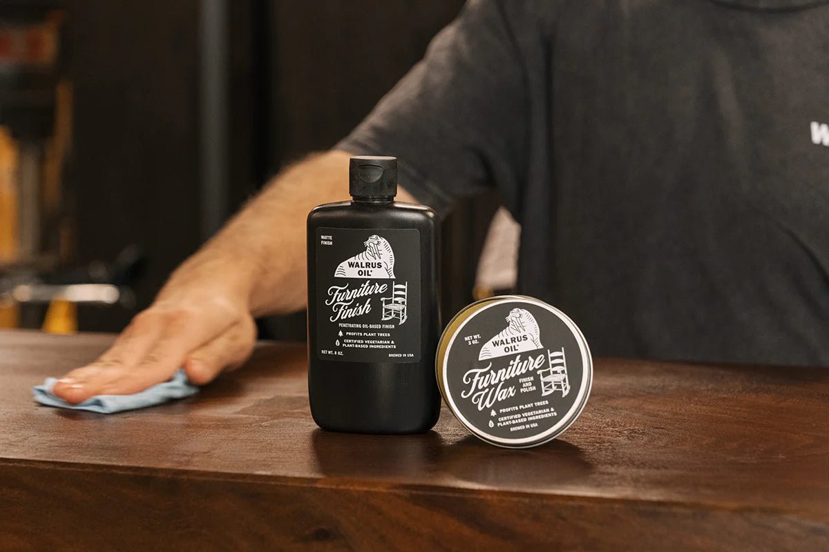 Walrus Oil Furniture Finish and Wax Bundle | Finish | Hamilton Lee Supply